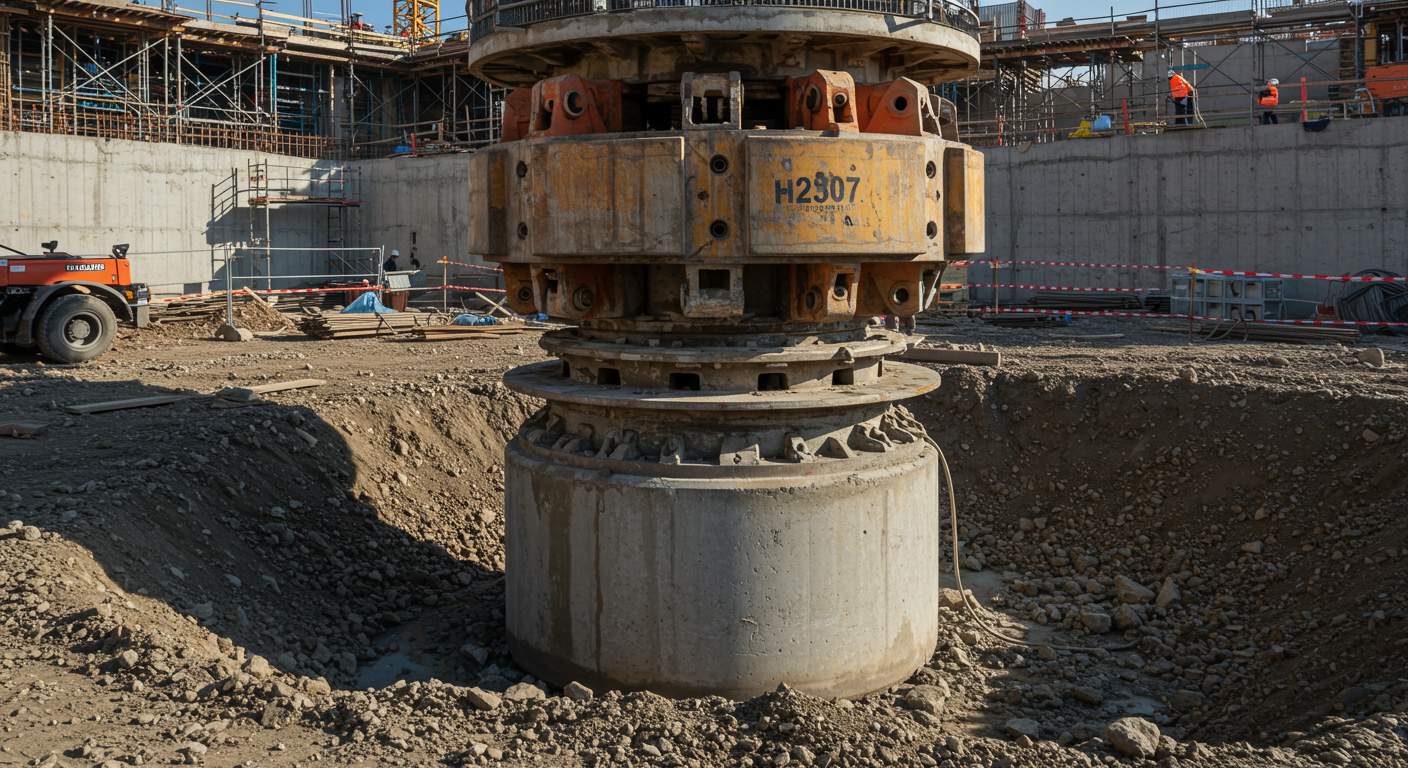 Профессиональное устройство монолитного фундамента Устройство монолитного фундамента на стройплощадке