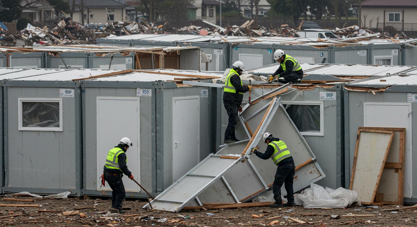 Демонтаж аварийных зданий