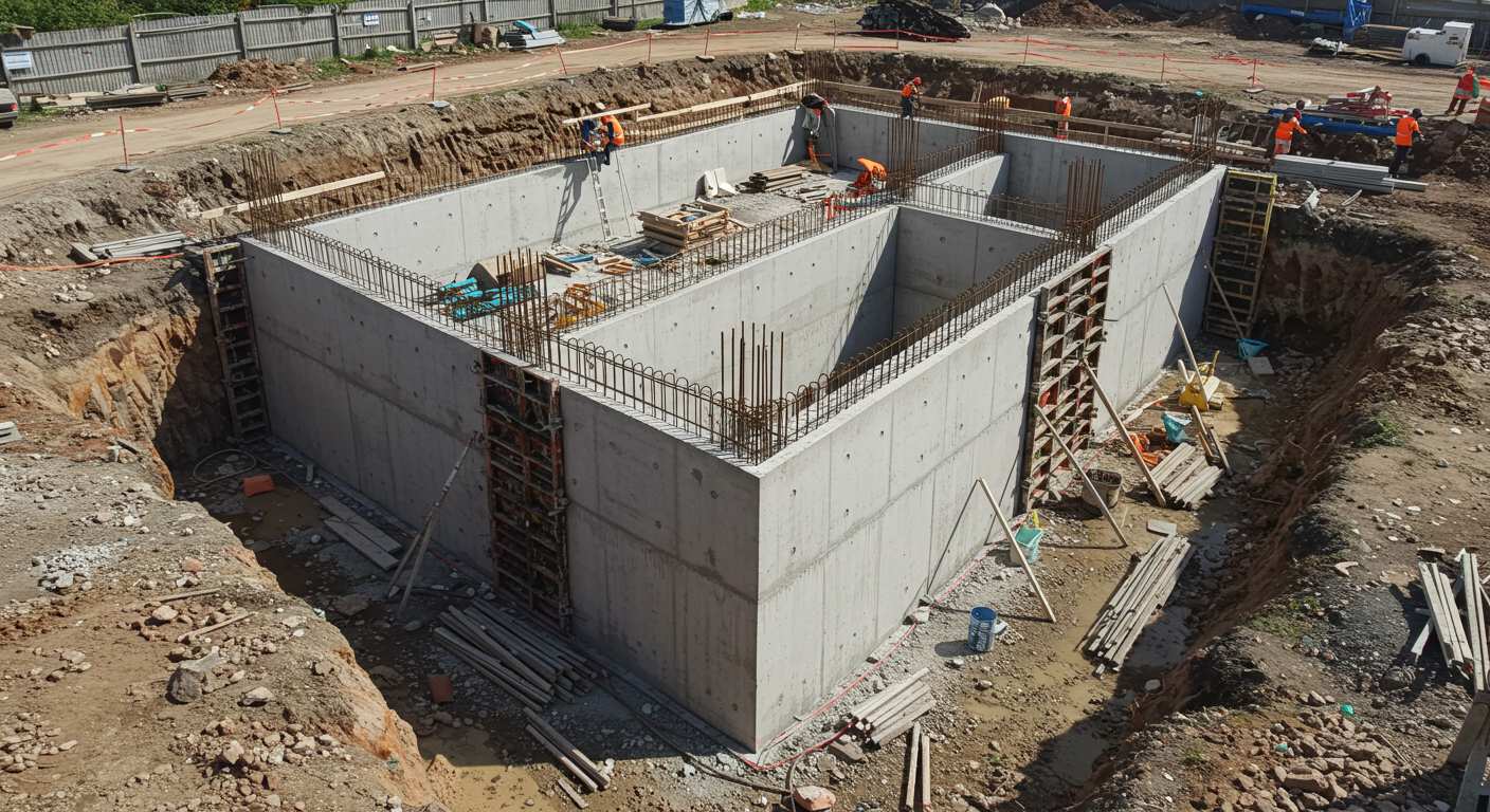 Монолитные цокольные перекрытия