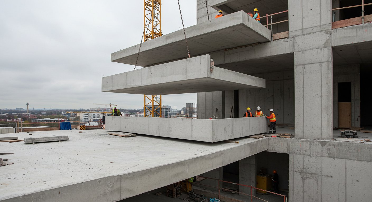 Монолитные балконные плиты