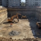 Котлованы под жилые подземные парковки