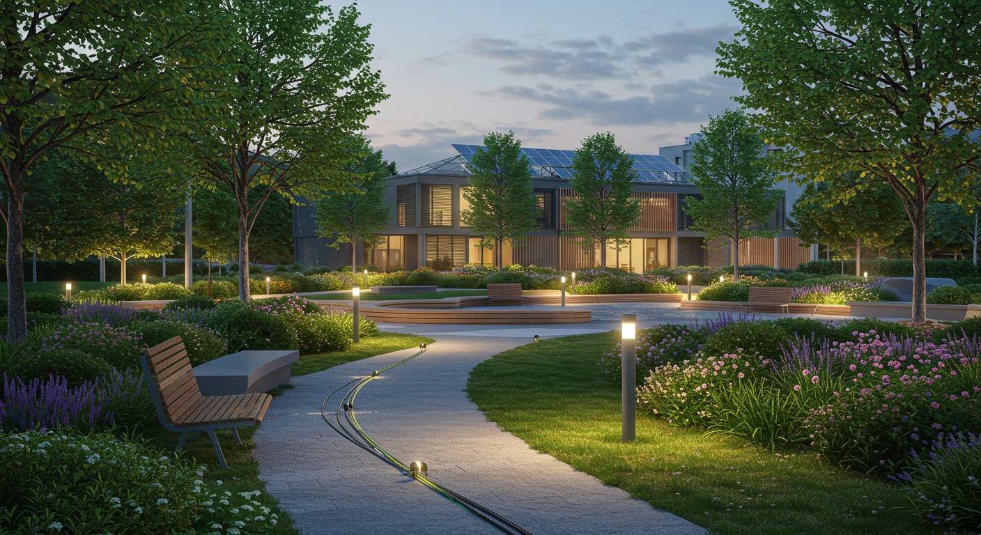 Монтаж систем электроснабжения на промышленной площадке