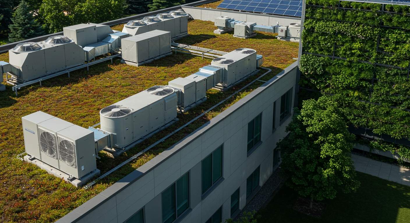 Монтаж систем отопления и вентиляции на промышленном объекте