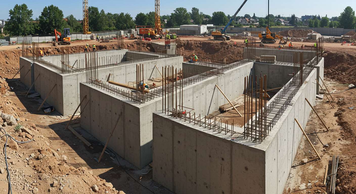 Монолитные фундаменты