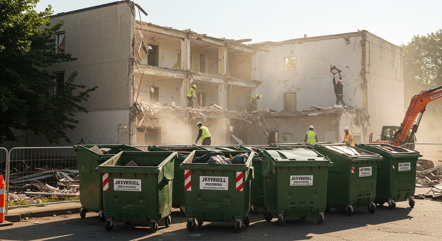 Профессиональная аренда контейнеров для промышленного мусора Аренда контейнеров для мусора при промышленном демонтаже