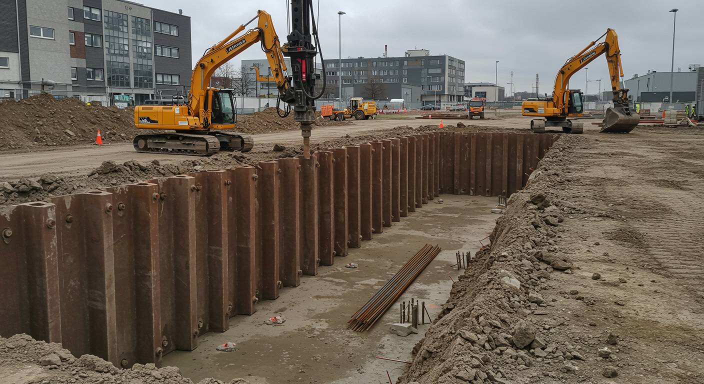 Быстровозводимая металлическая система ограждения