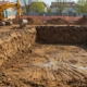 Разработка котлованов с вывозом грунта
