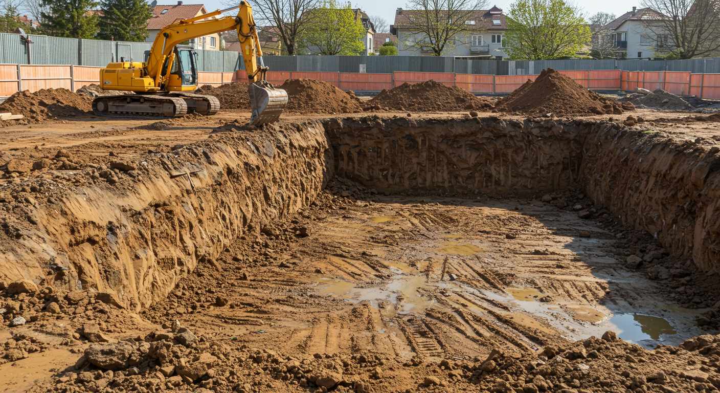 Разработка котлованов с вывозом грунта