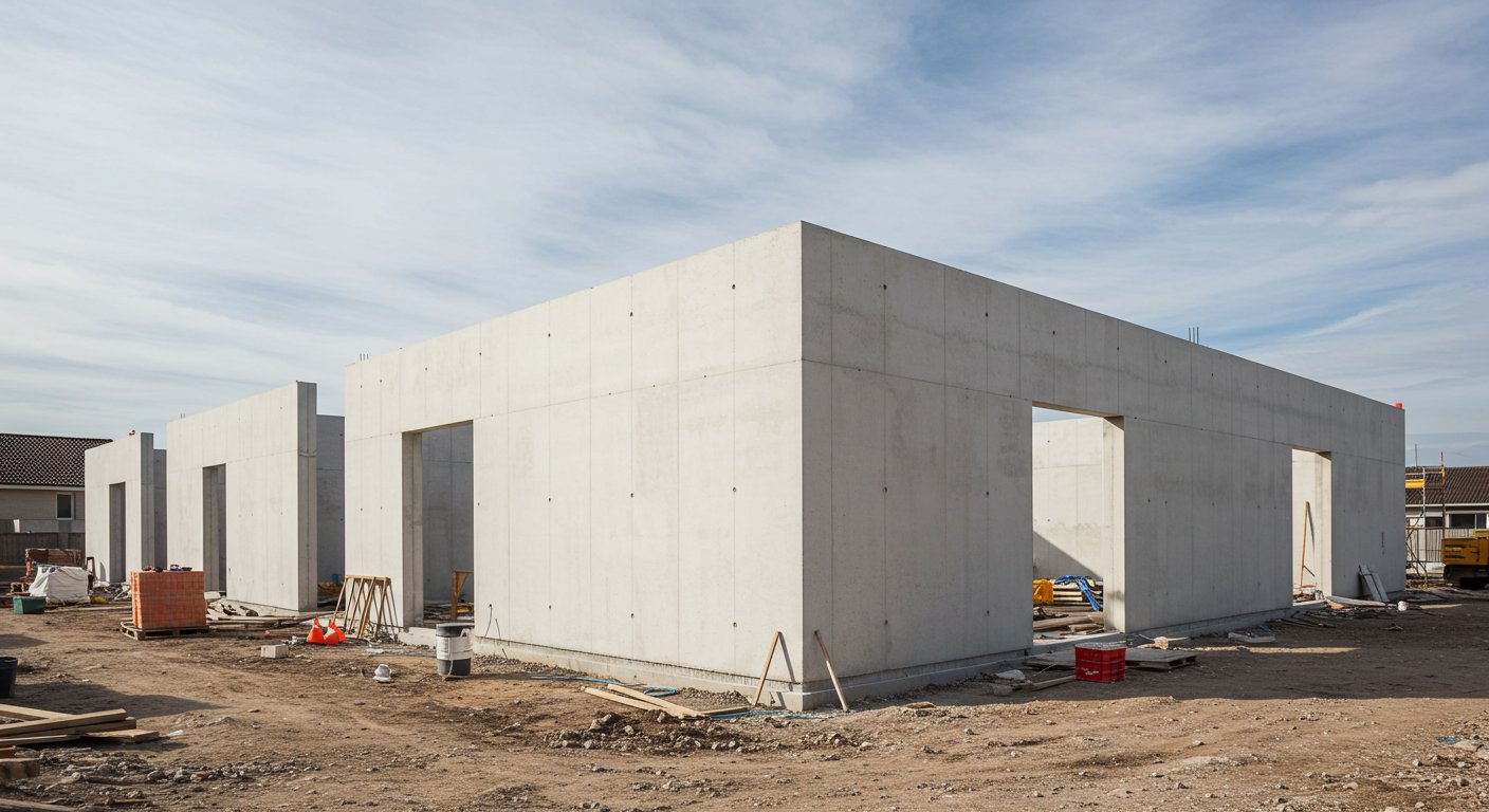 Монолитные стены для частных домов