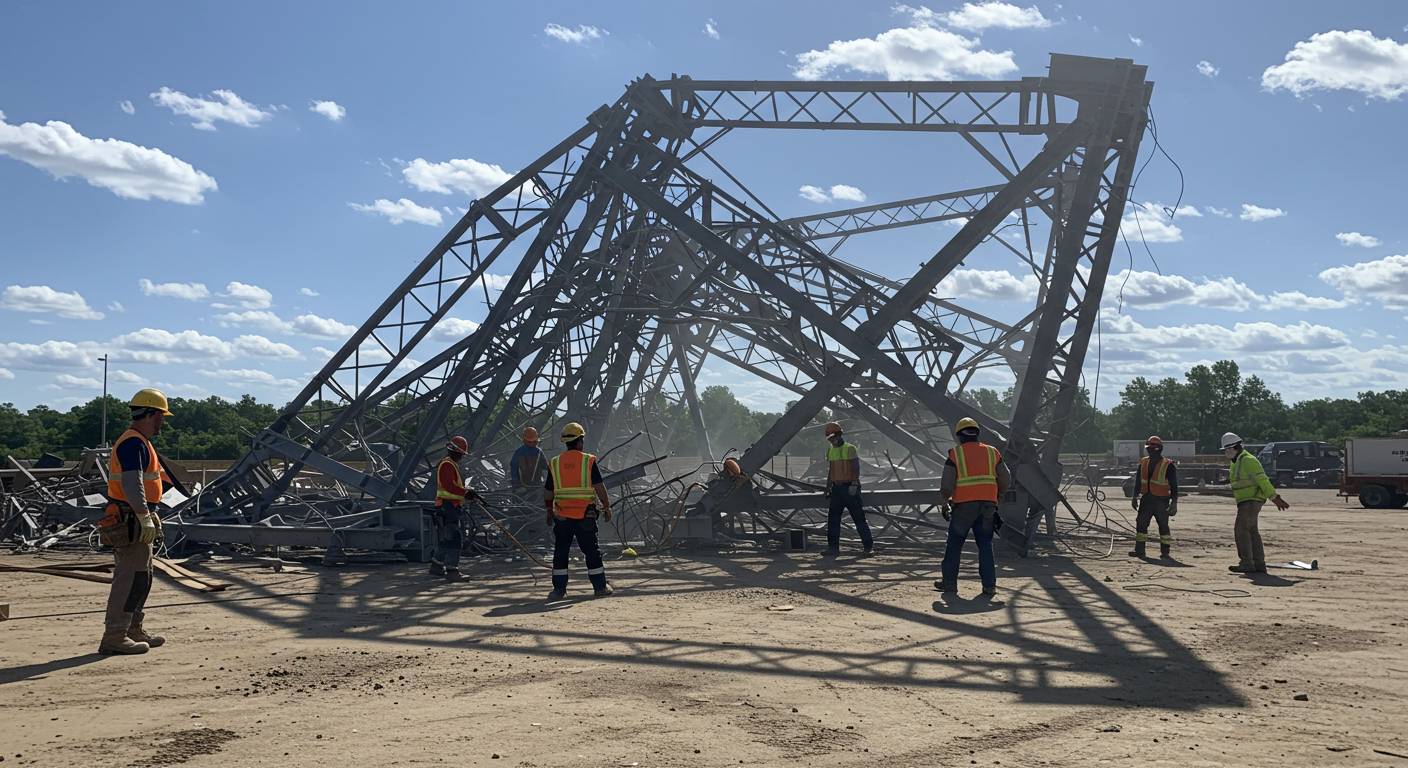 Профессиональный демонтаж металлоконструкций Демонтаж металлоконструкций