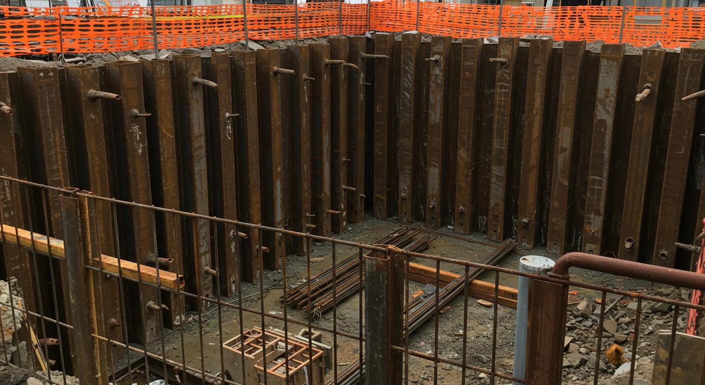 Железобетонно-пластиковые ограждения