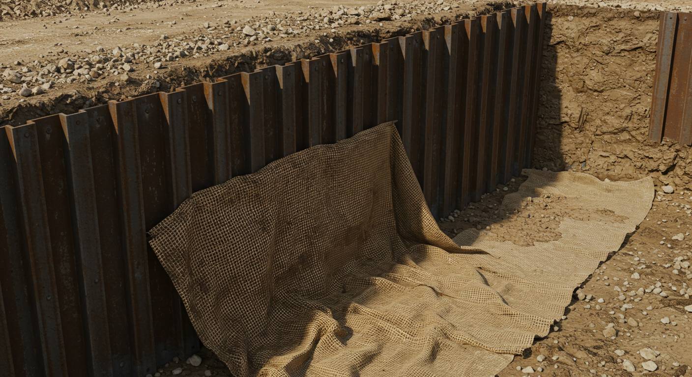 Геотекстиль для укрепления