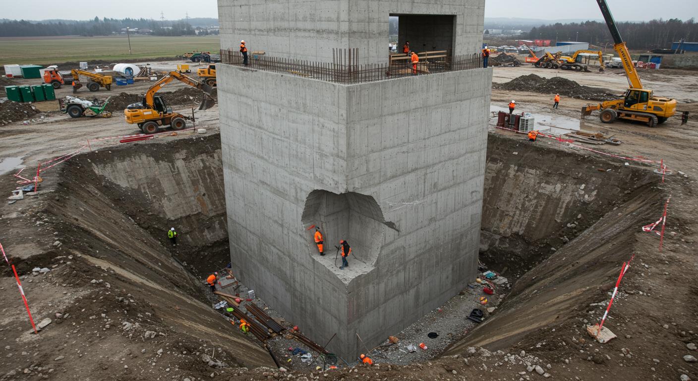 Монолитные фундаменты с несъемной опалубкой