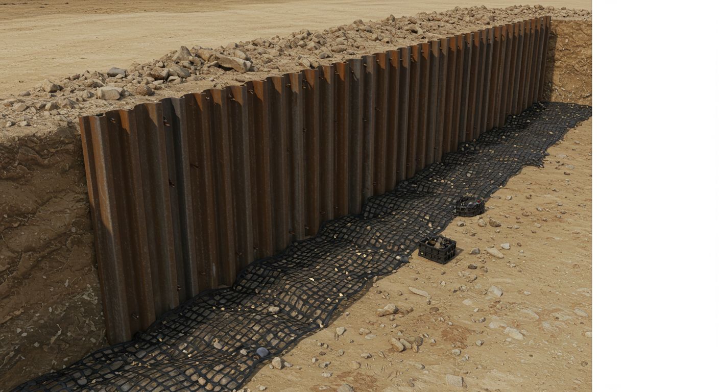 Георешетки и геосетки