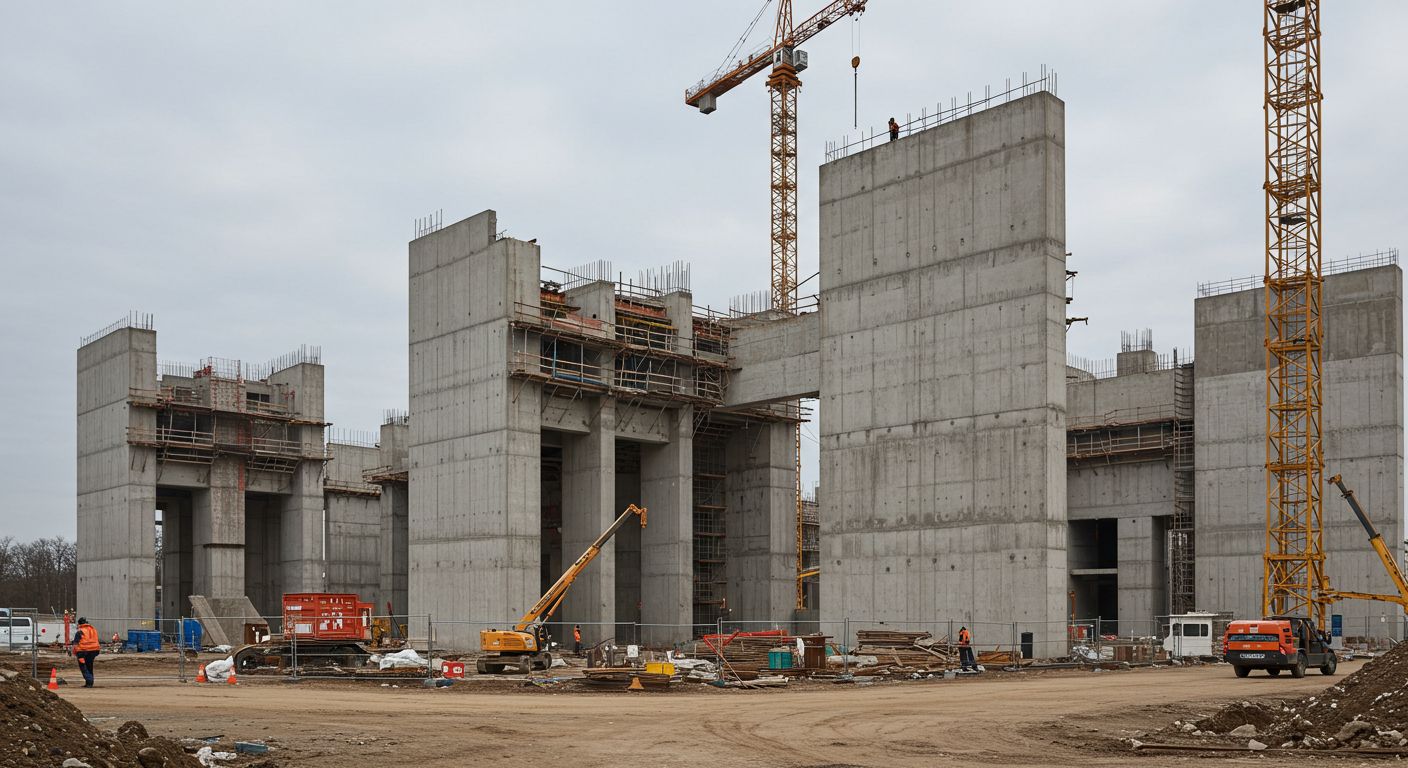 Монолитные перекрытия с несъемной опалубкой