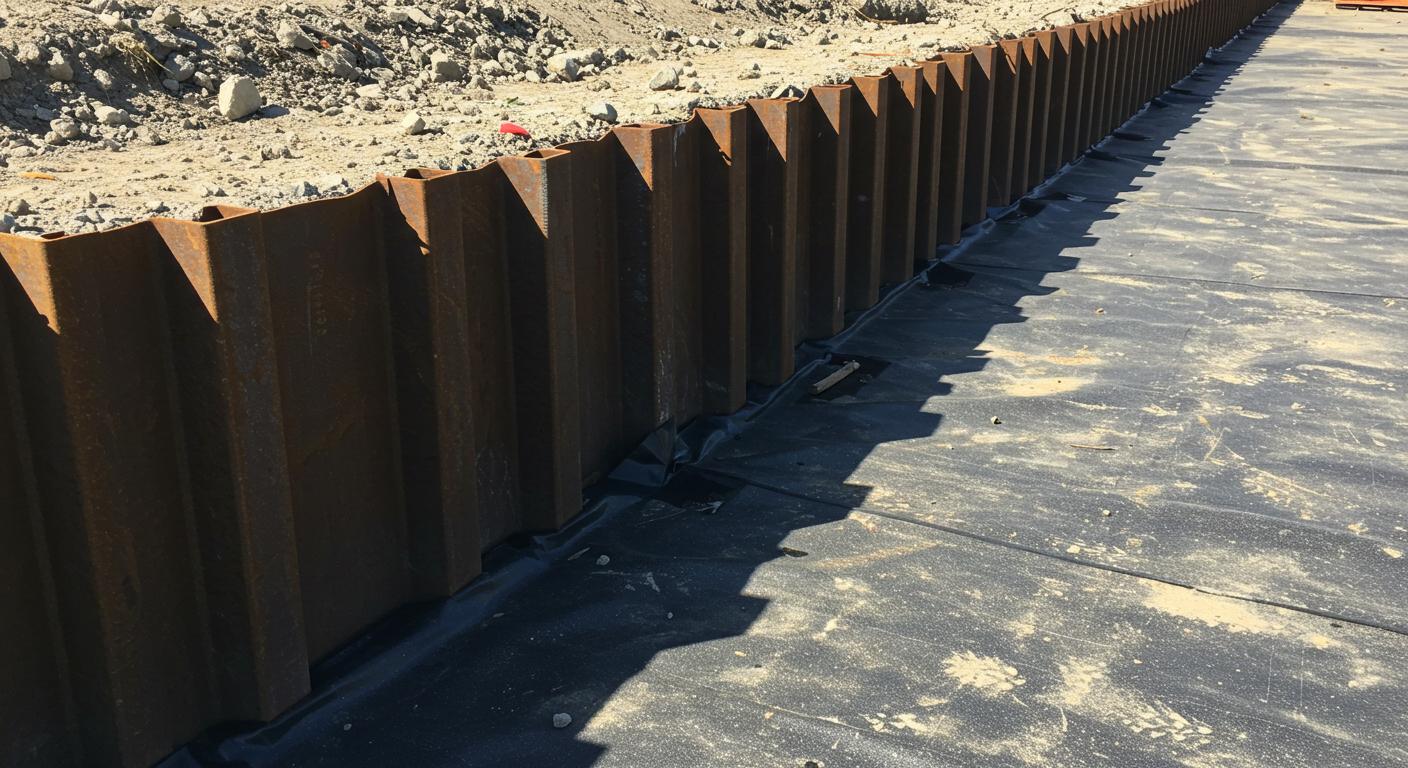 Геомембраны для гидроизоляции котлованов