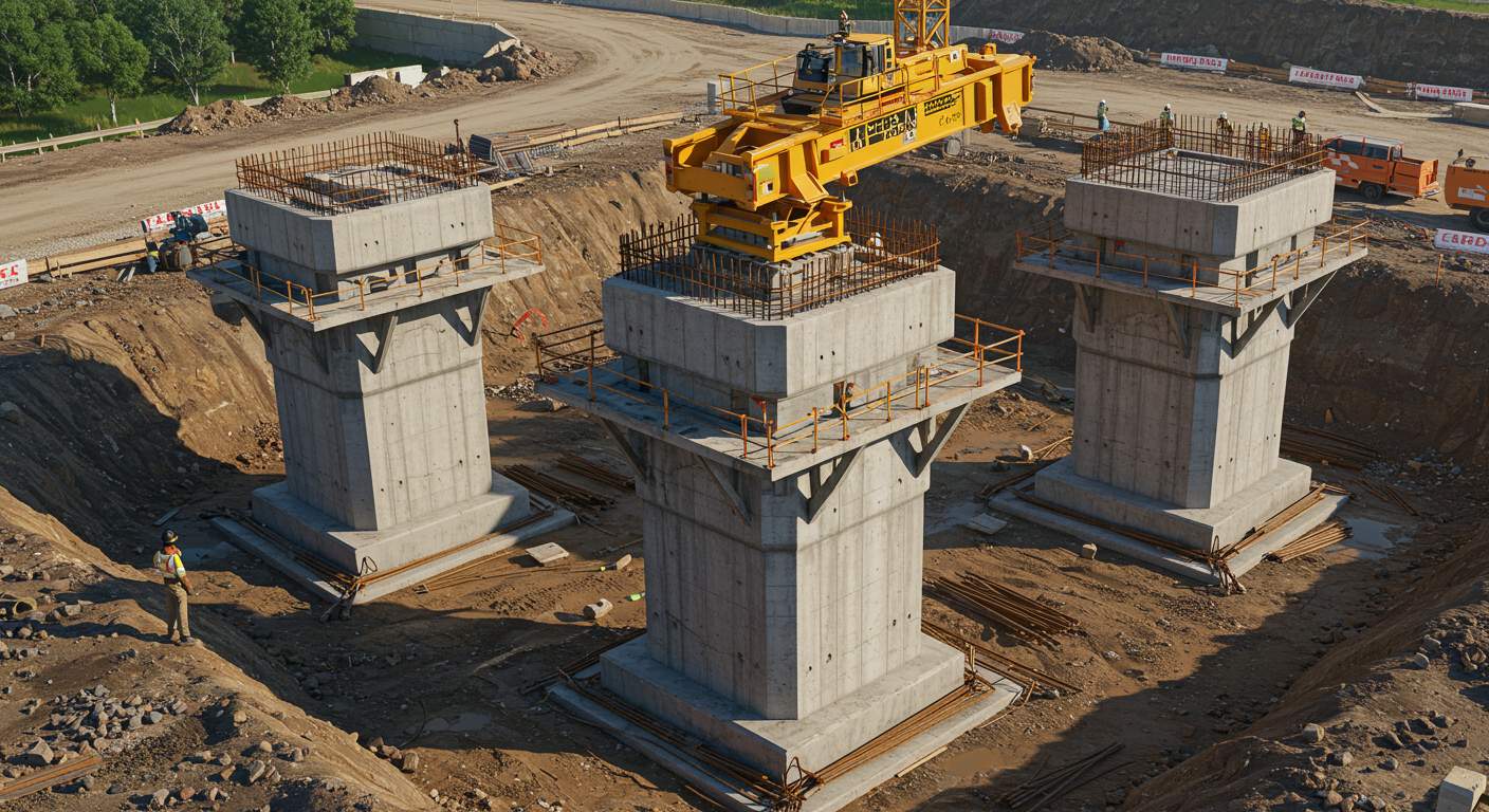 Монолитные фундаменты со съемной опалубкой