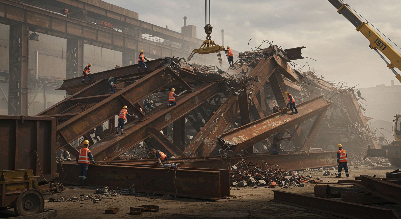 Вывоз стальных конструкций