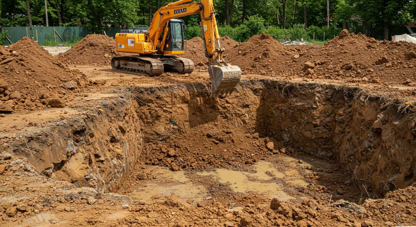 Ручная разработка котлованов в плотных грунтах