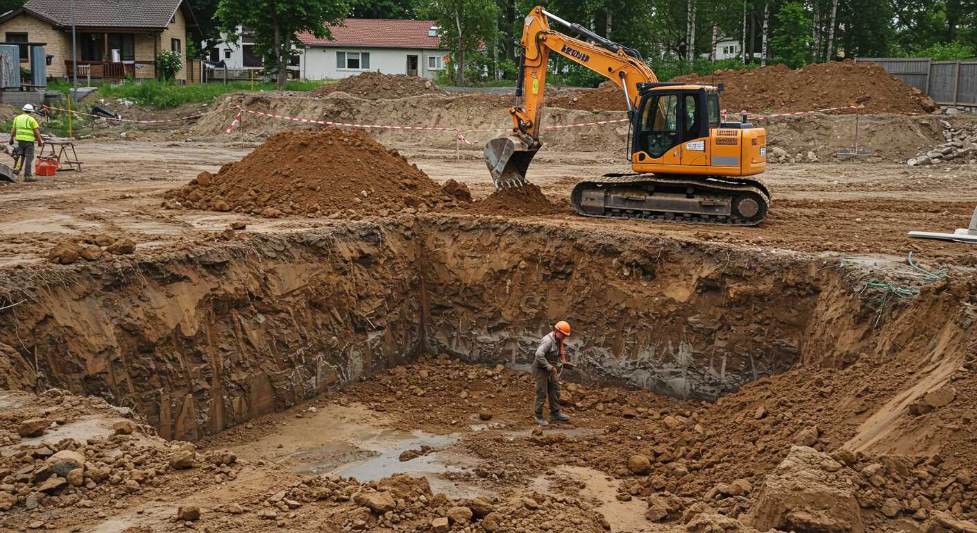 Работа с плотными грунтами вручную Ручная разработка котлована в плотных грунтах