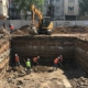 Ручная разработка котлованов в условиях городской застройки