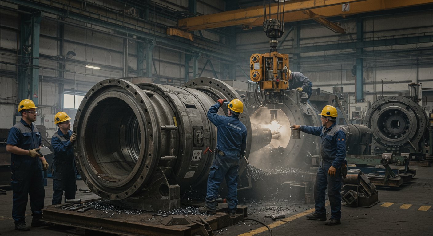 Демонтаж промышленного оборудования