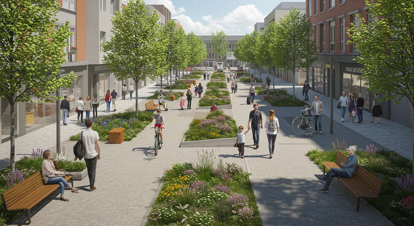 Проектирование пешеходных зон