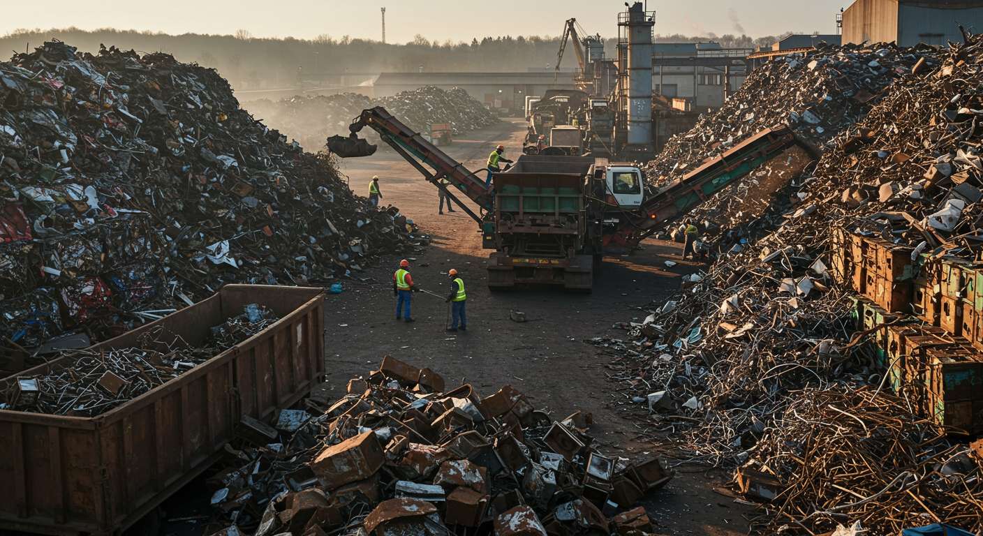 Профессиональная резка и вывоз металлолома промышленного масштаба Резка и вывоз металлолома