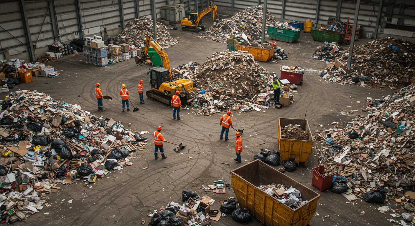 Вывоз мусора со складских объектов спецтехникой