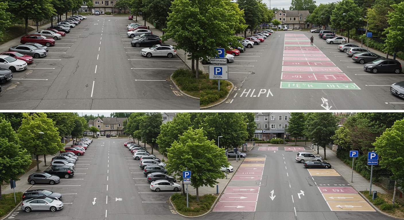 Устройство автомобильных стоянок