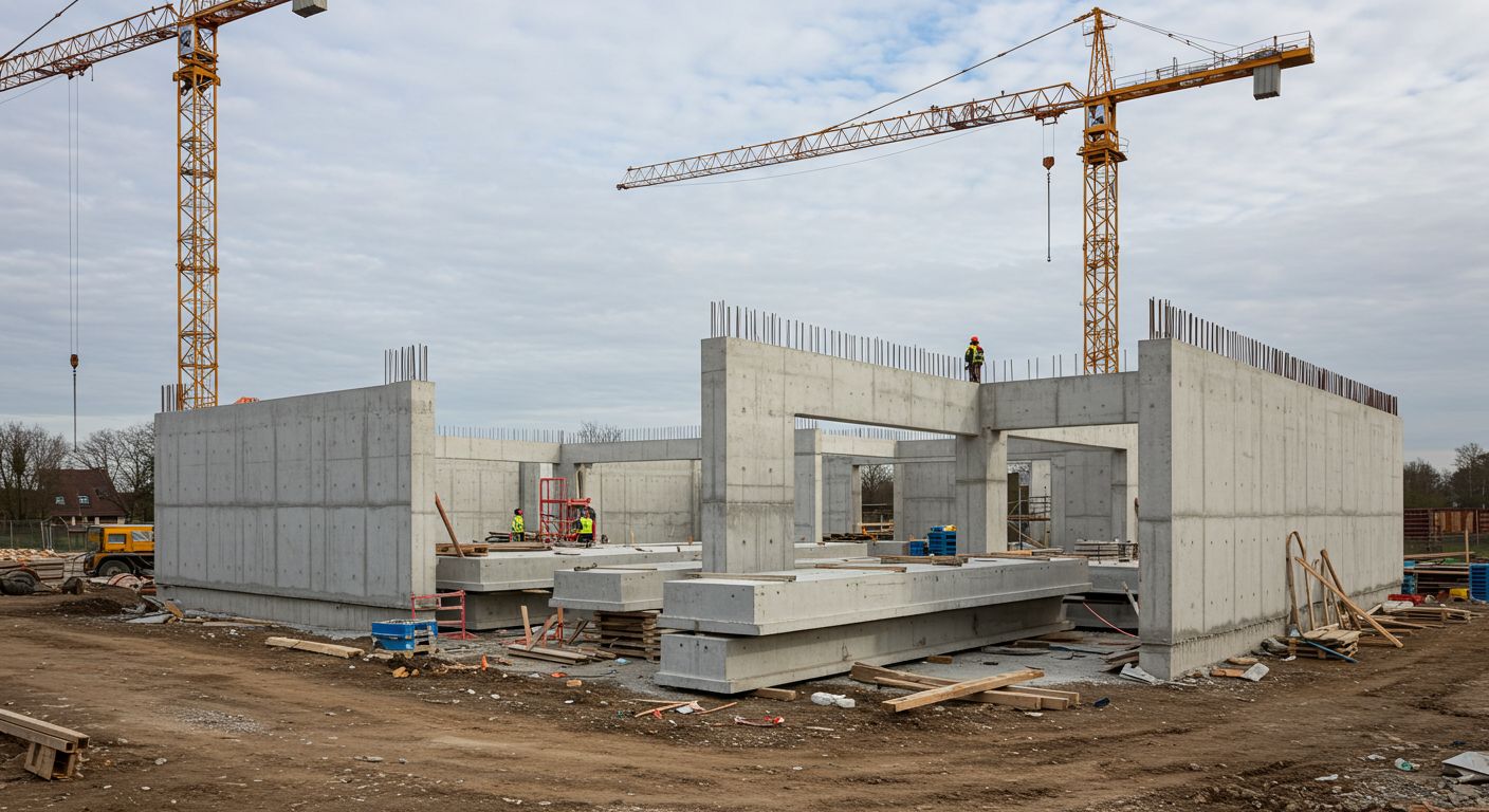 Монолитные каркасы жилых зданий