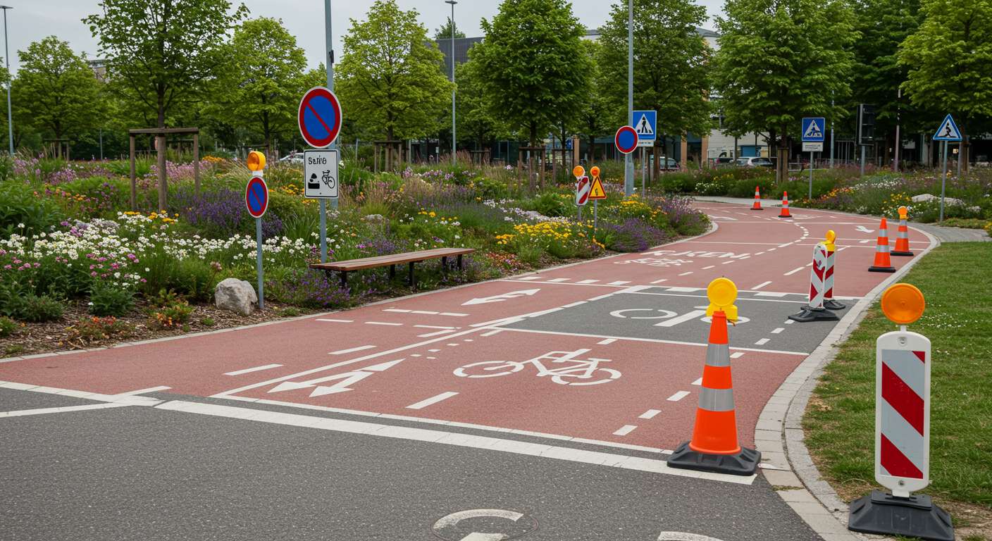 Разметка и сигнальные системы на дороге