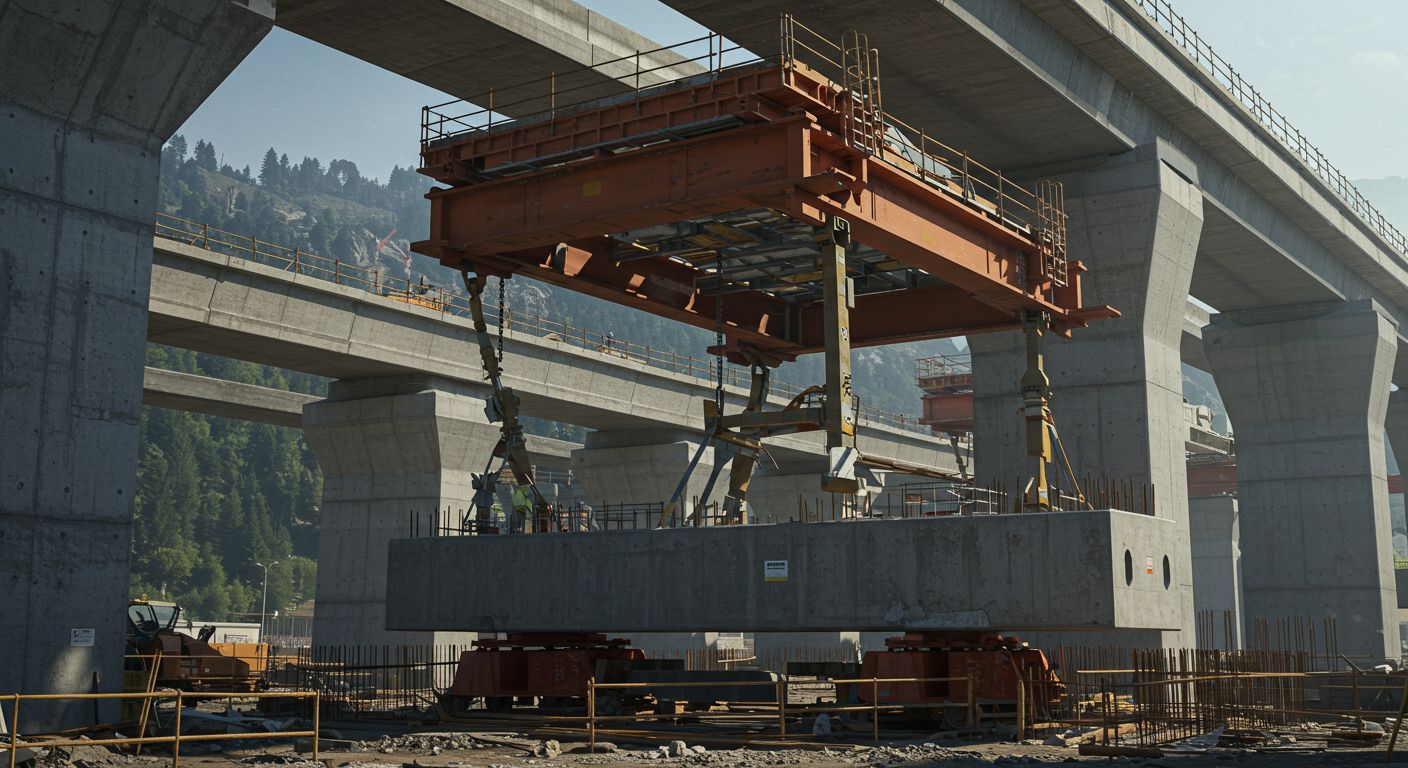 Монолитный каркас инфраструктурного сооружения Монолитный каркас инфраструктурного сооружения в процессе строительства