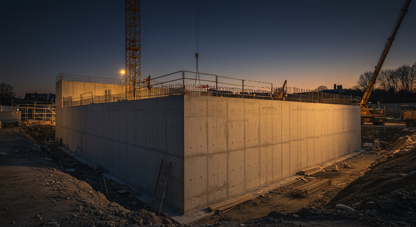 Монолитные цокольные перекрытия