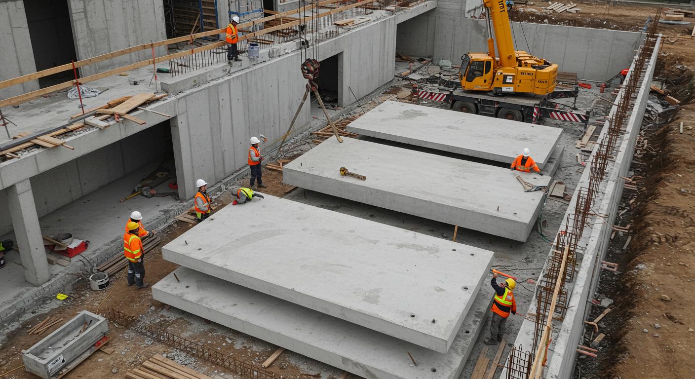 Монолитные балконные плиты