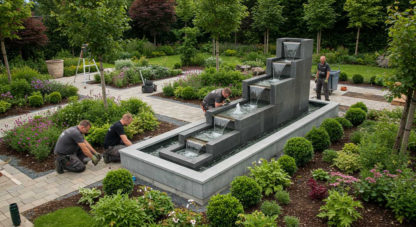 Устройство фонтанов