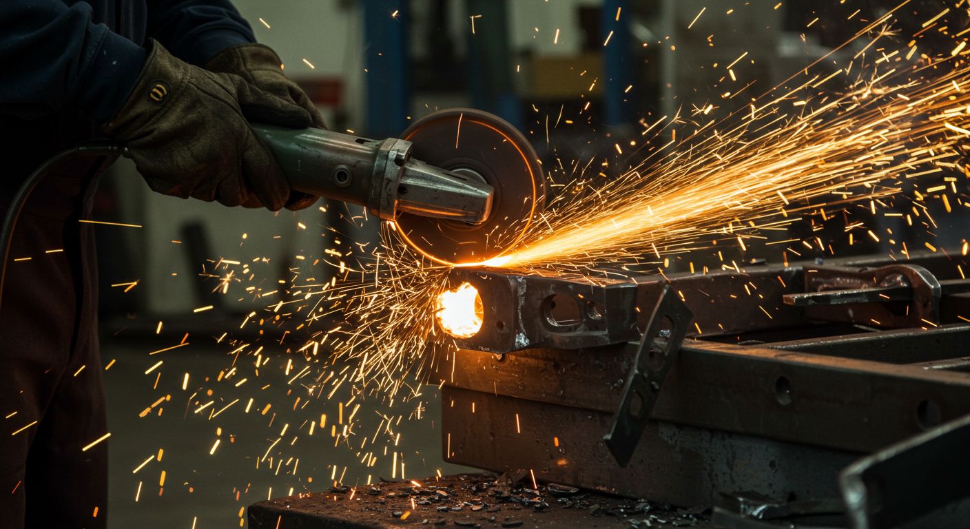 Резка труб газовой горелкой