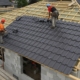 Монтаж скатной кровли из металлочерепицы
