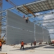 Монтаж сэндвич панелей для складов и ангаров