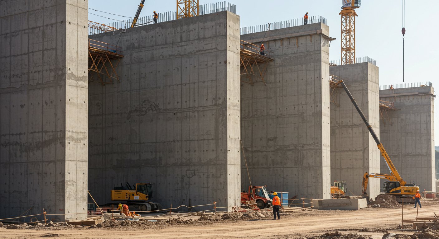 Тяжелый бетон для монолитных работ