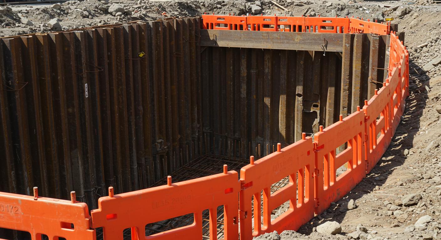 Пластиковые ограждения