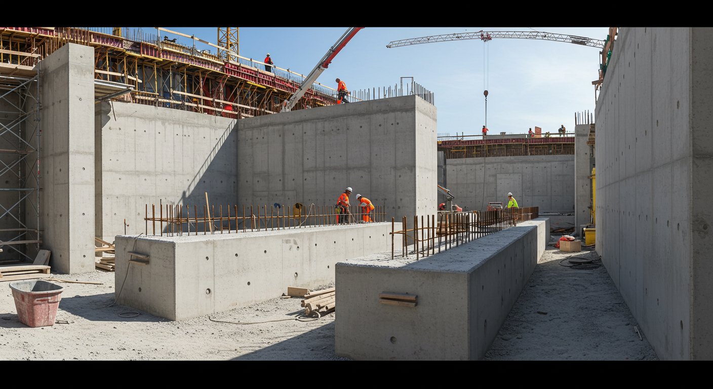 Легкий бетон для монолитных работ