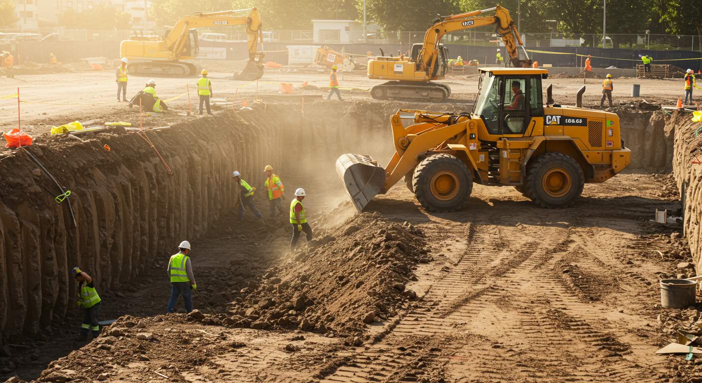 Монтаж погрузчиков