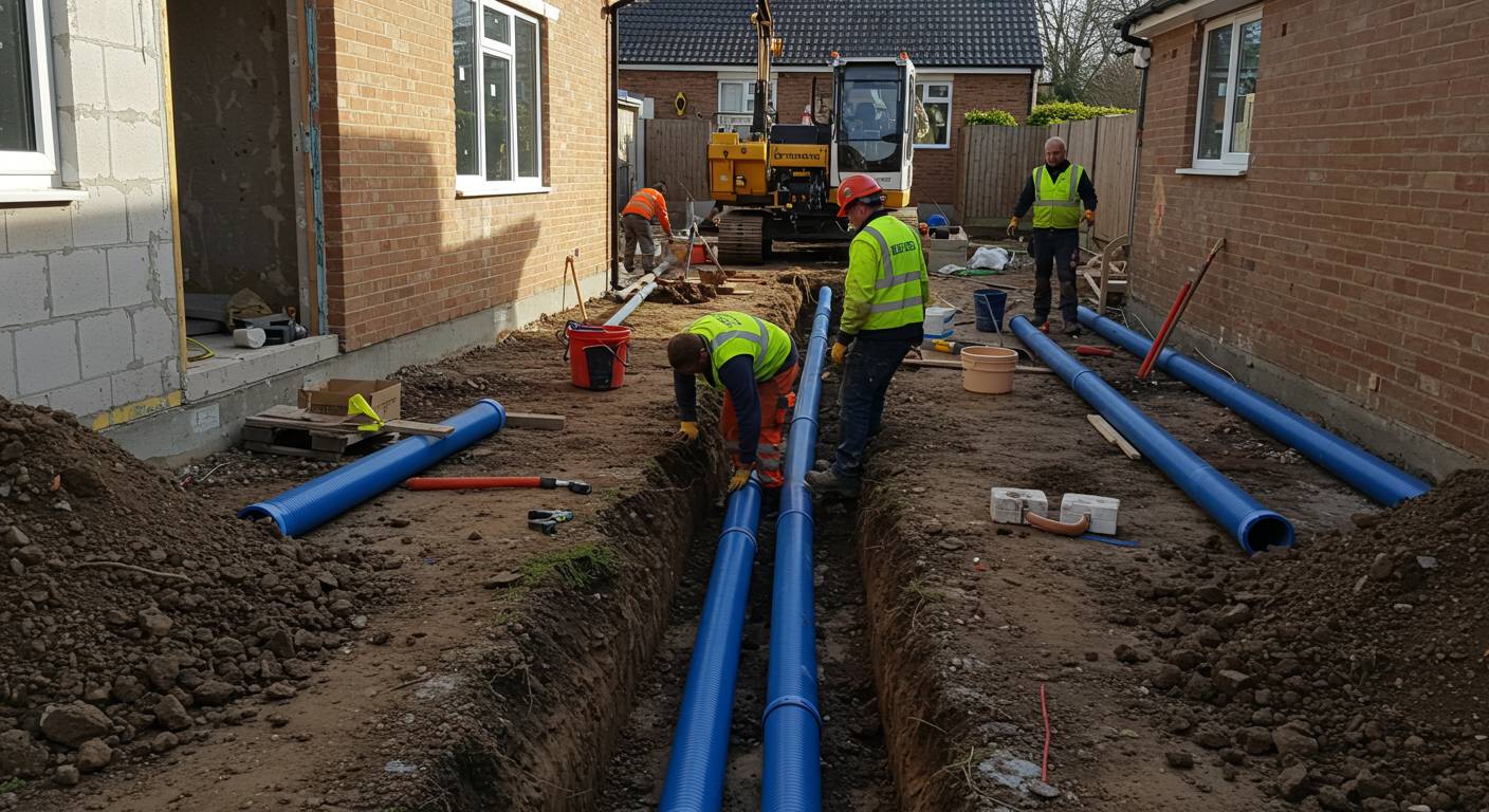 Профессиональный монтаж систем канализации в частных домах Монтаж систем канализации для частных домов