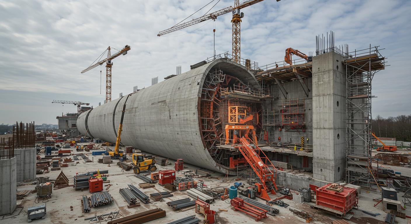 Съемная опалубка для монолитных работ