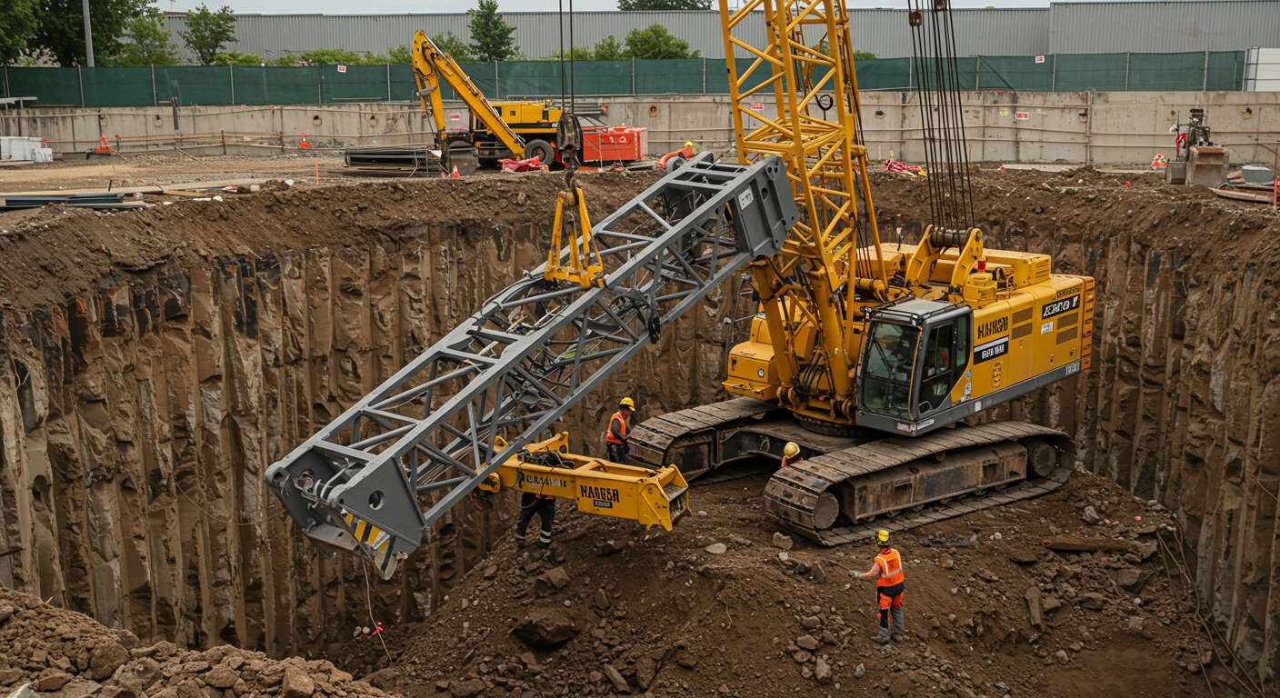 Демонтаж кранового оборудования