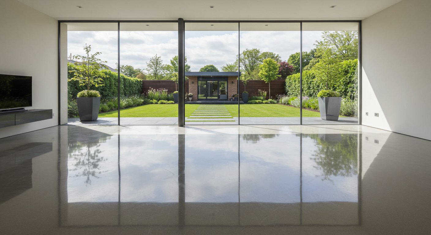 Эпоксидные наливные полы на промышленном объекте