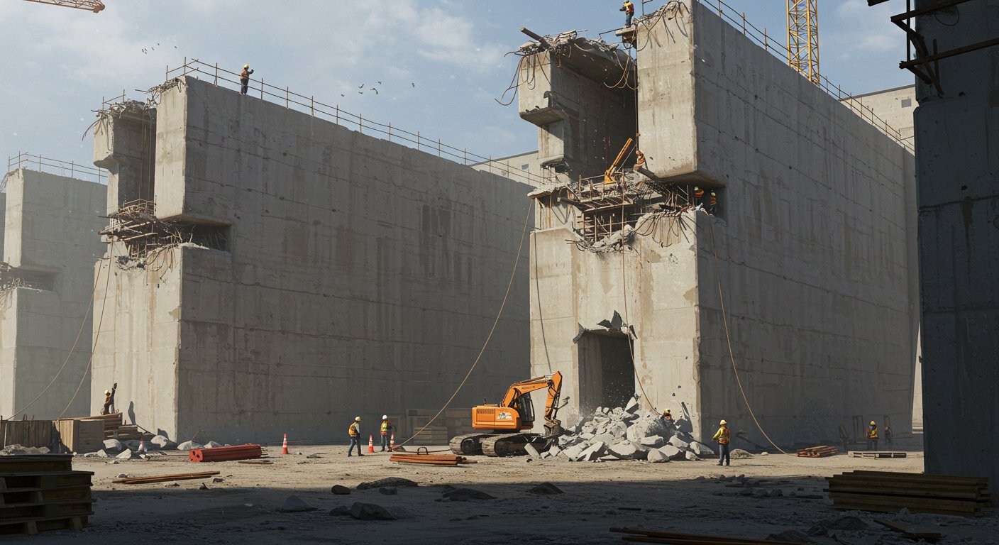 Инвентарная опалубка для монолитных работ