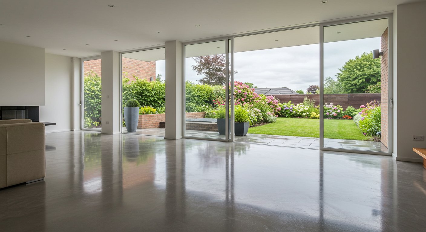 Нанесение полиуретановых наливных полов на промышленном объекте