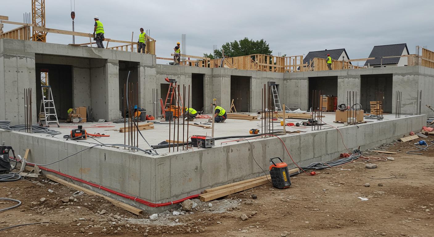 Монтаж электросетей в жилом доме